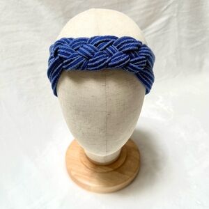 Beautiful Blue Double Sailor Knot Headband, Handmade & NWOT